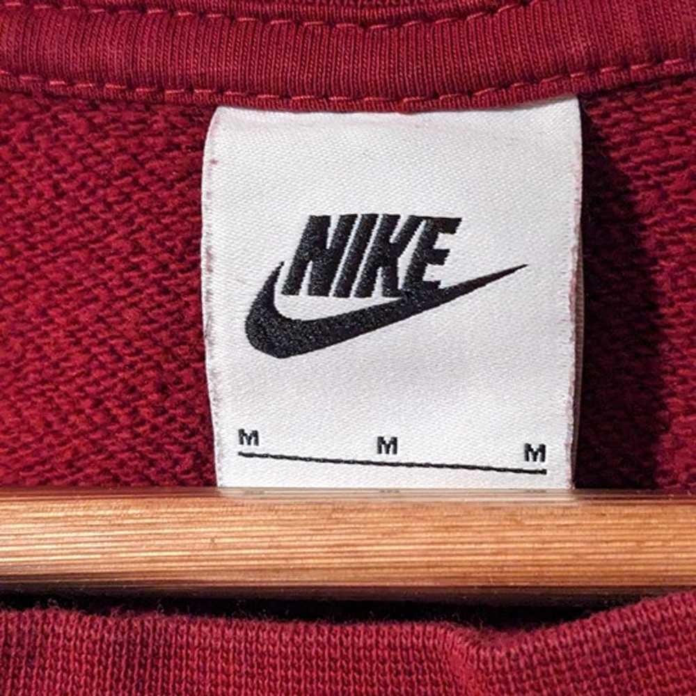 Vintage 2010 Nike Swoosh Essential Red Medium Swe… - image 3