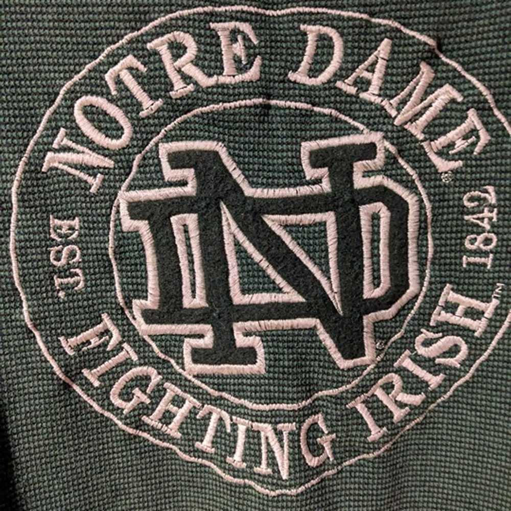 Vintage 90s Notre Dame Fighting Irish University … - image 2