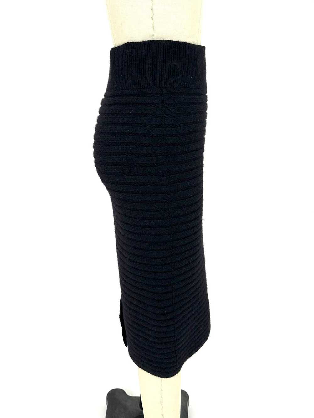F/W 2008 Chanel Cashmere Rib Knit Skirt* - image 3