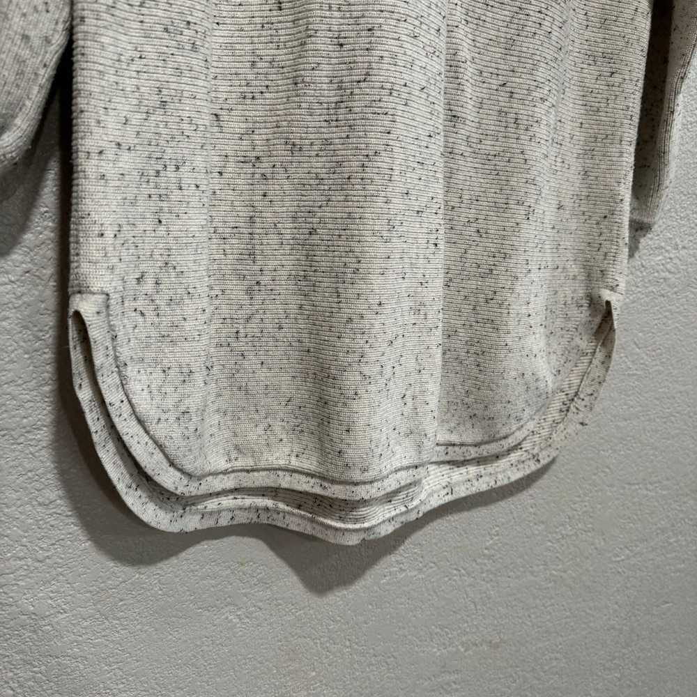 EILEEN FISHER Speckled Long Sleeve Sweater Dress … - image 2
