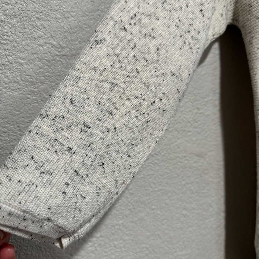EILEEN FISHER Speckled Long Sleeve Sweater Dress … - image 3