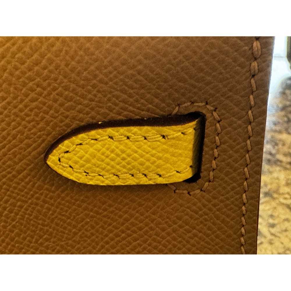 Hermès Kelly Tiny leather handbag - image 12