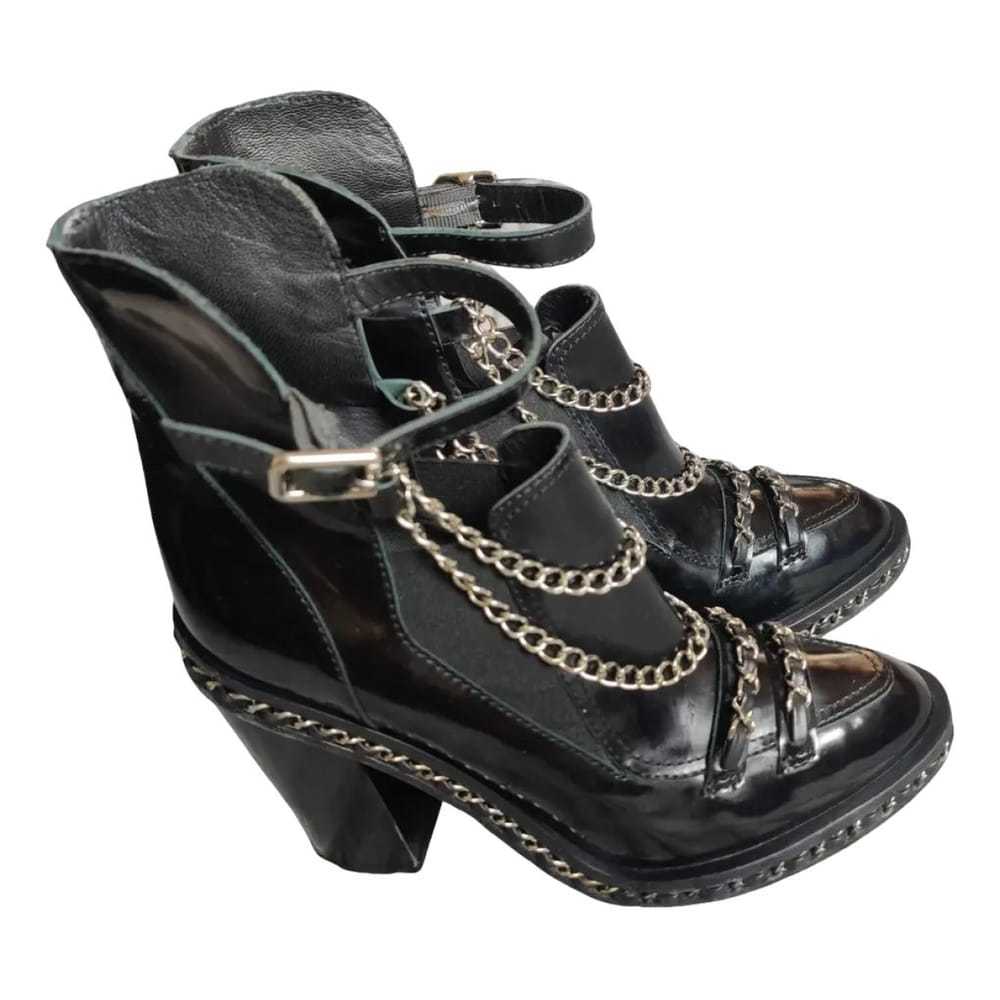 Chanel Patent leather ankle boots - image 1