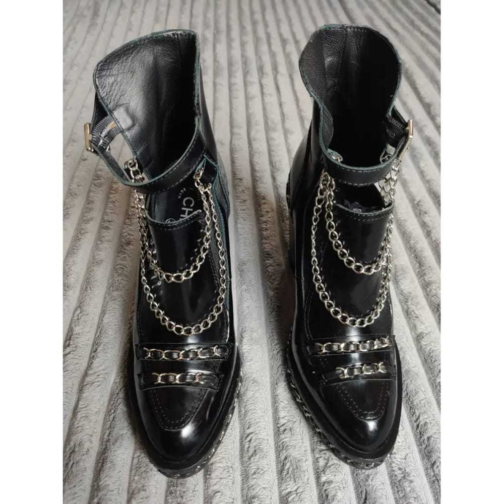 Chanel Patent leather ankle boots - image 2
