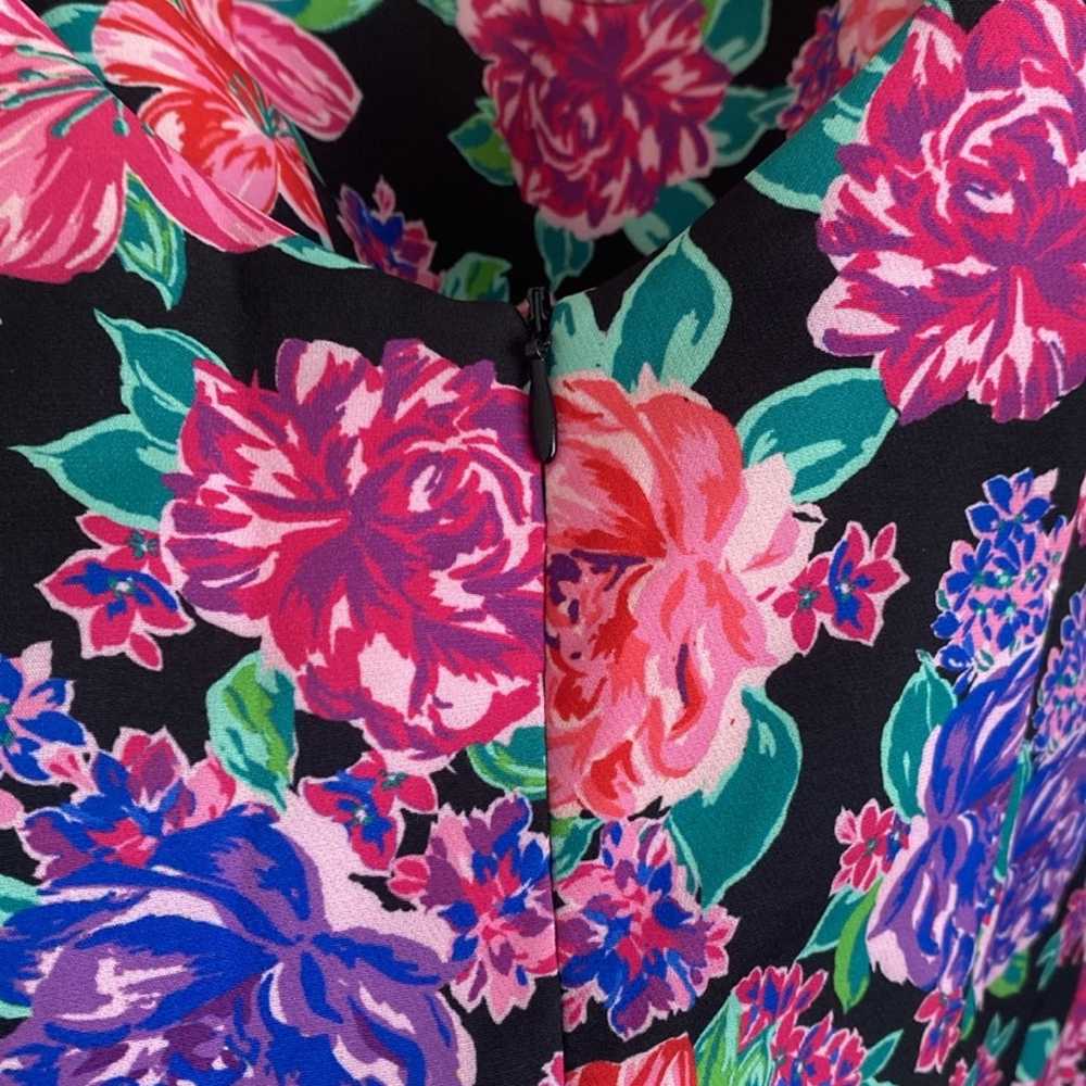 Zara Puff Sleeve Floral Mini Dress - image 7