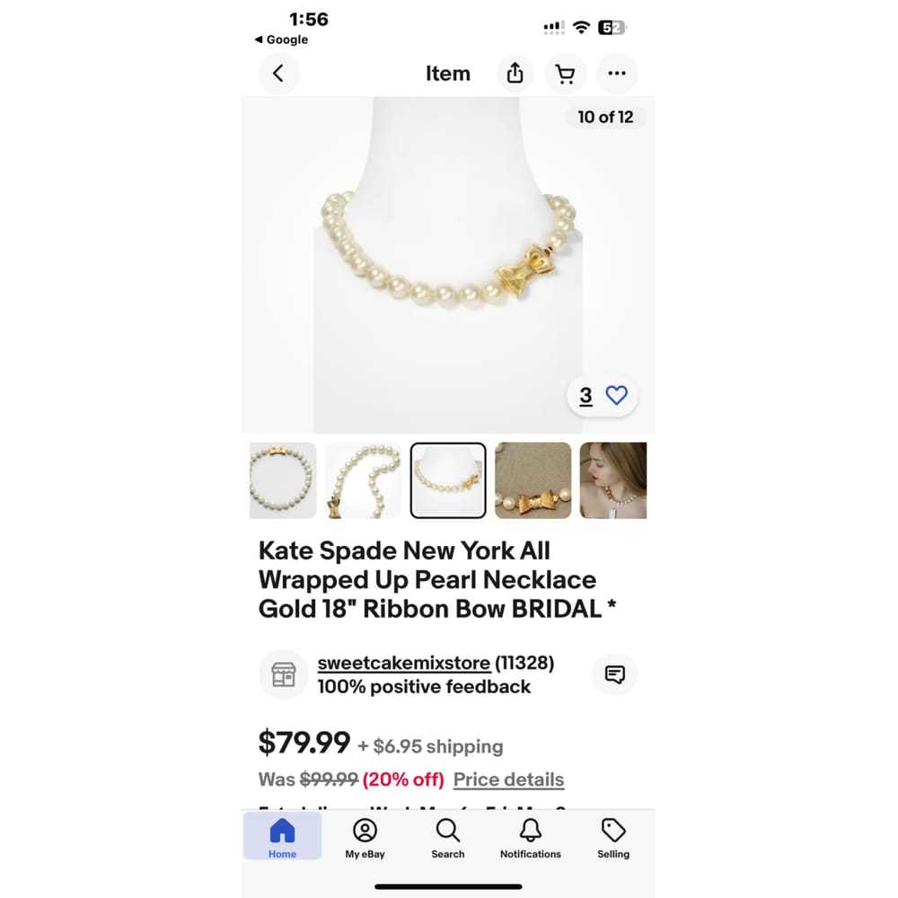 Kate Spade Pearl necklace - image 5
