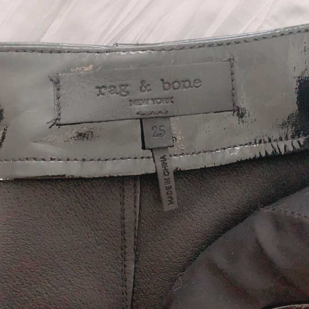 Rag & Bone Patent leather mini skirt - image 4