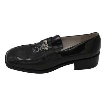 Moschino Love Patent leather flats