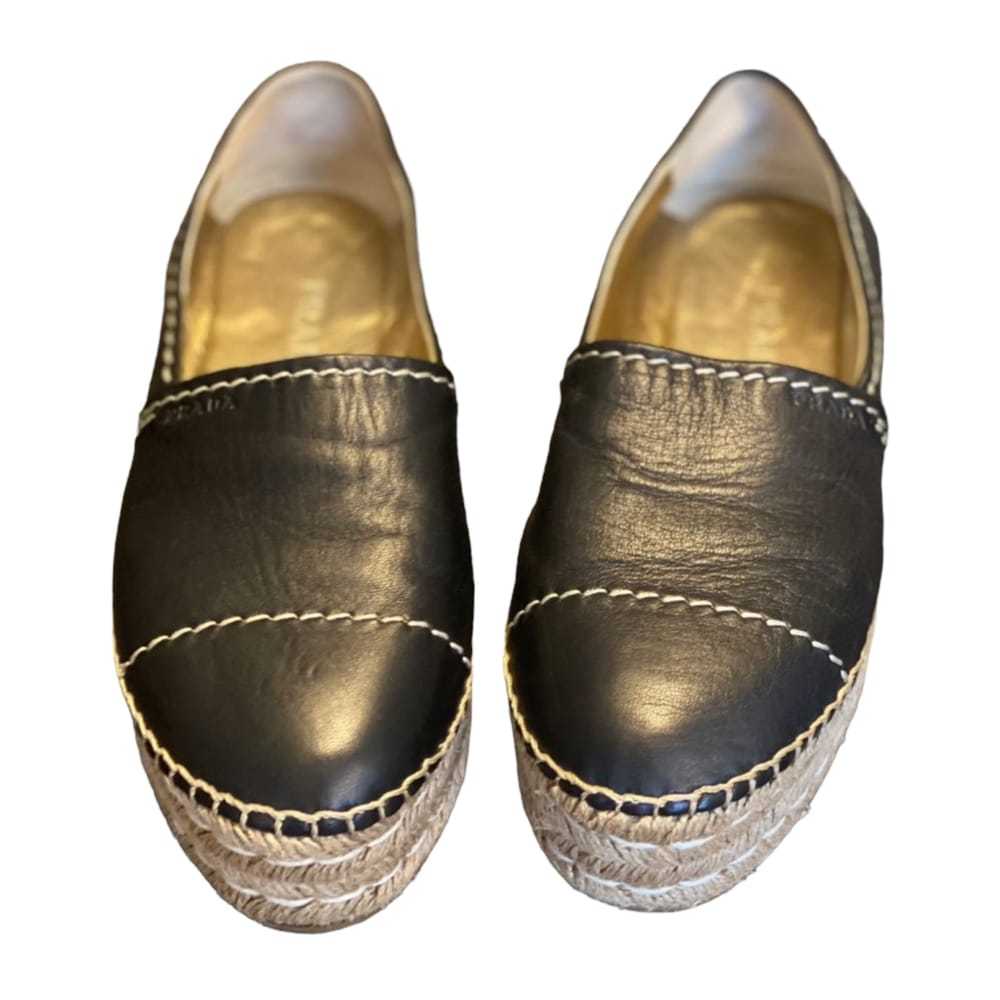 Prada Leather espadrilles - image 2