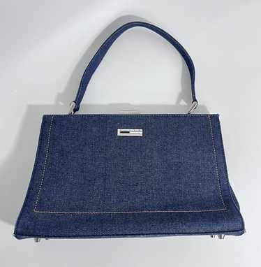 バッグ archive y2k 00s GUESS DENIM shoulder bag Rare 00s Guess by Marciano Monogram Denim Shoulder Bag - Y2K