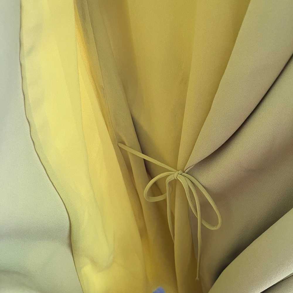 Zara Yellow Blazer Dress - image 3