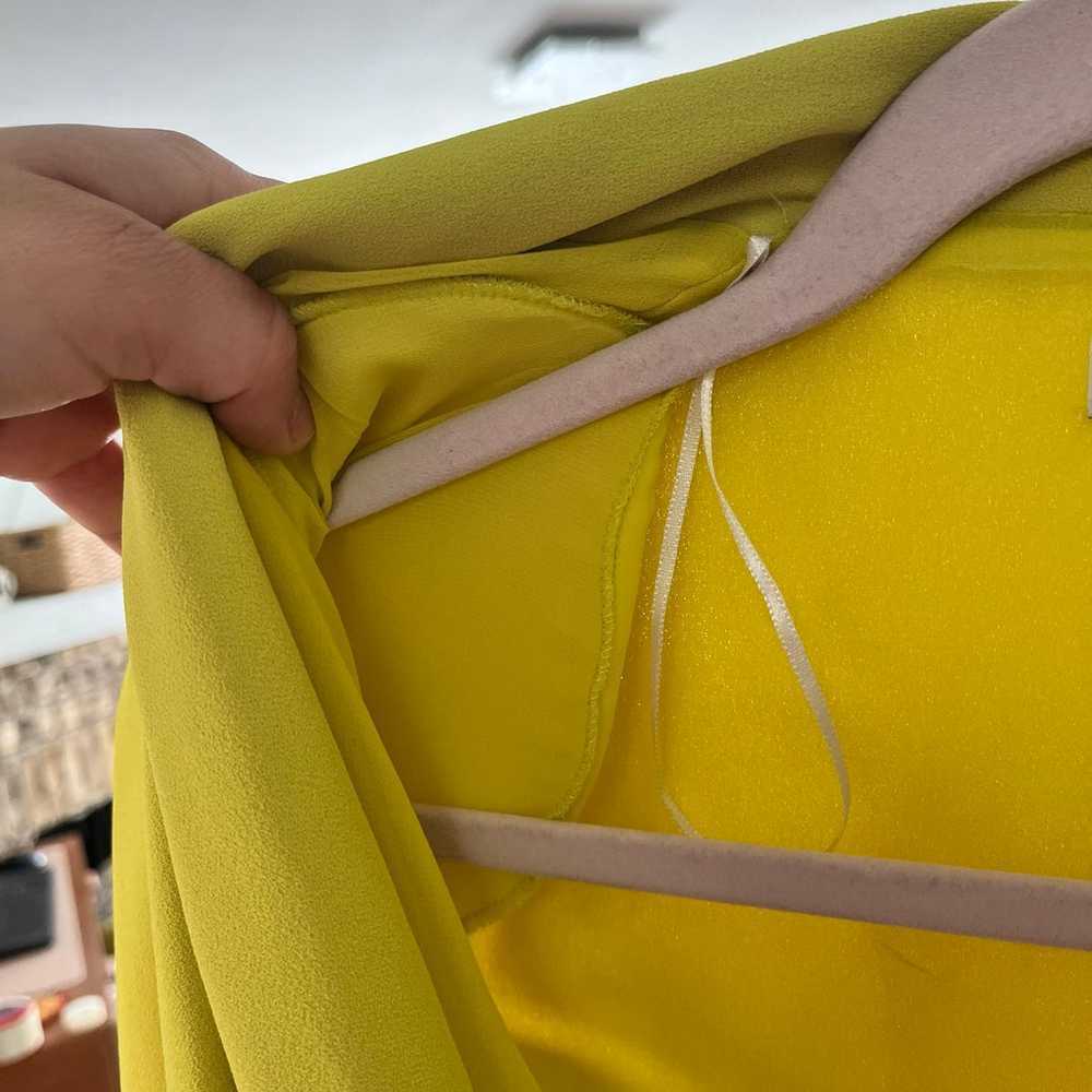 Zara Yellow Blazer Dress - image 4