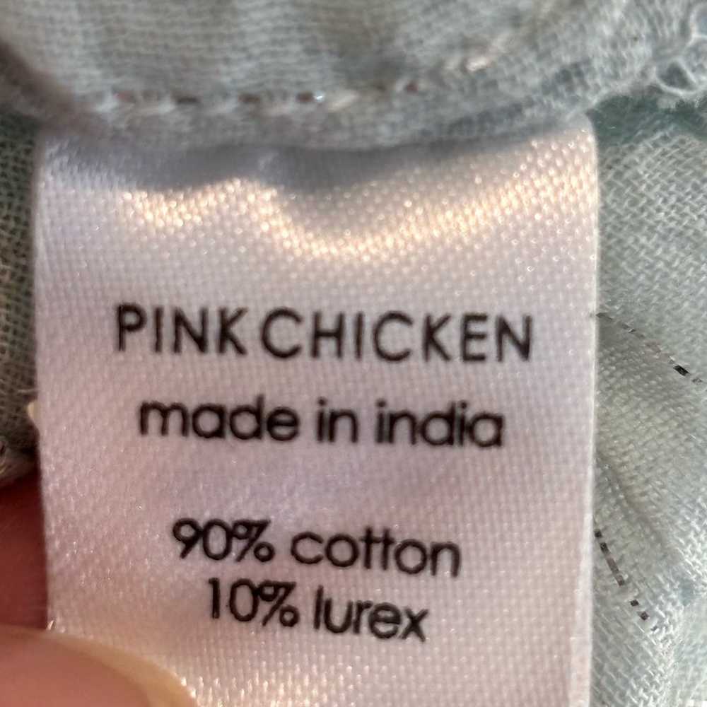 Pink Chicken Indira A-Line Ruffled Dress - size M… - image 6