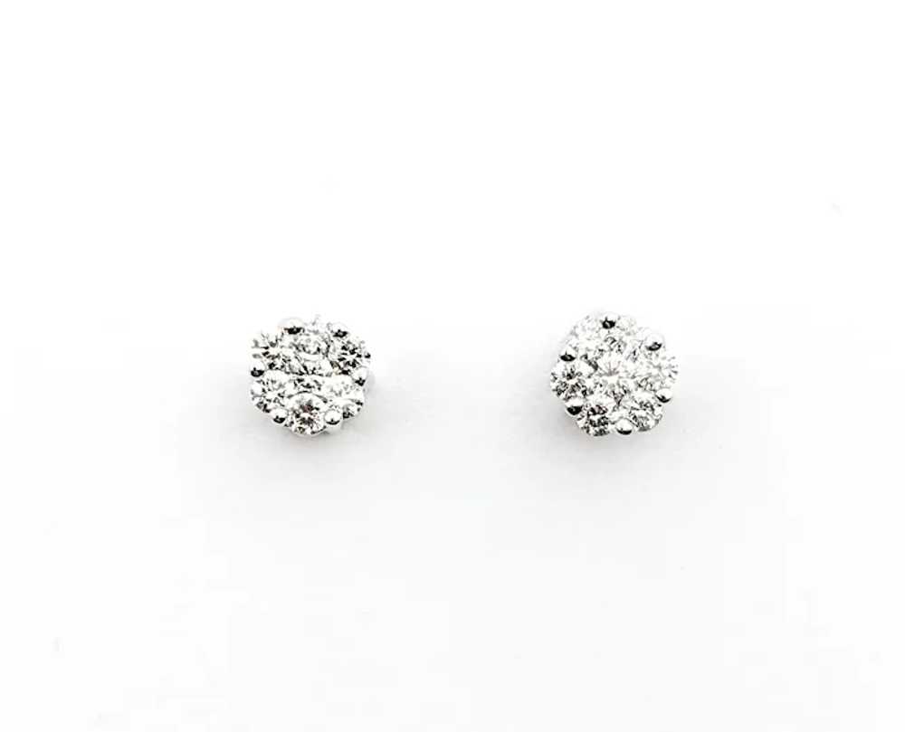 Cocktail Stud Design Diamond Fashion Earrings In … - image 4