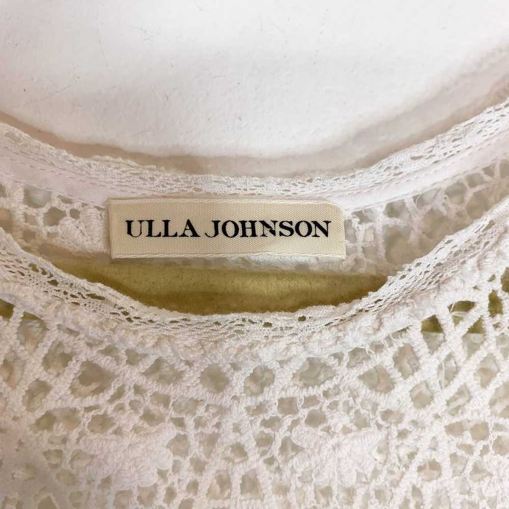 ULLA JOHNSON cottagecore nap dress white eyelet l… - image 4