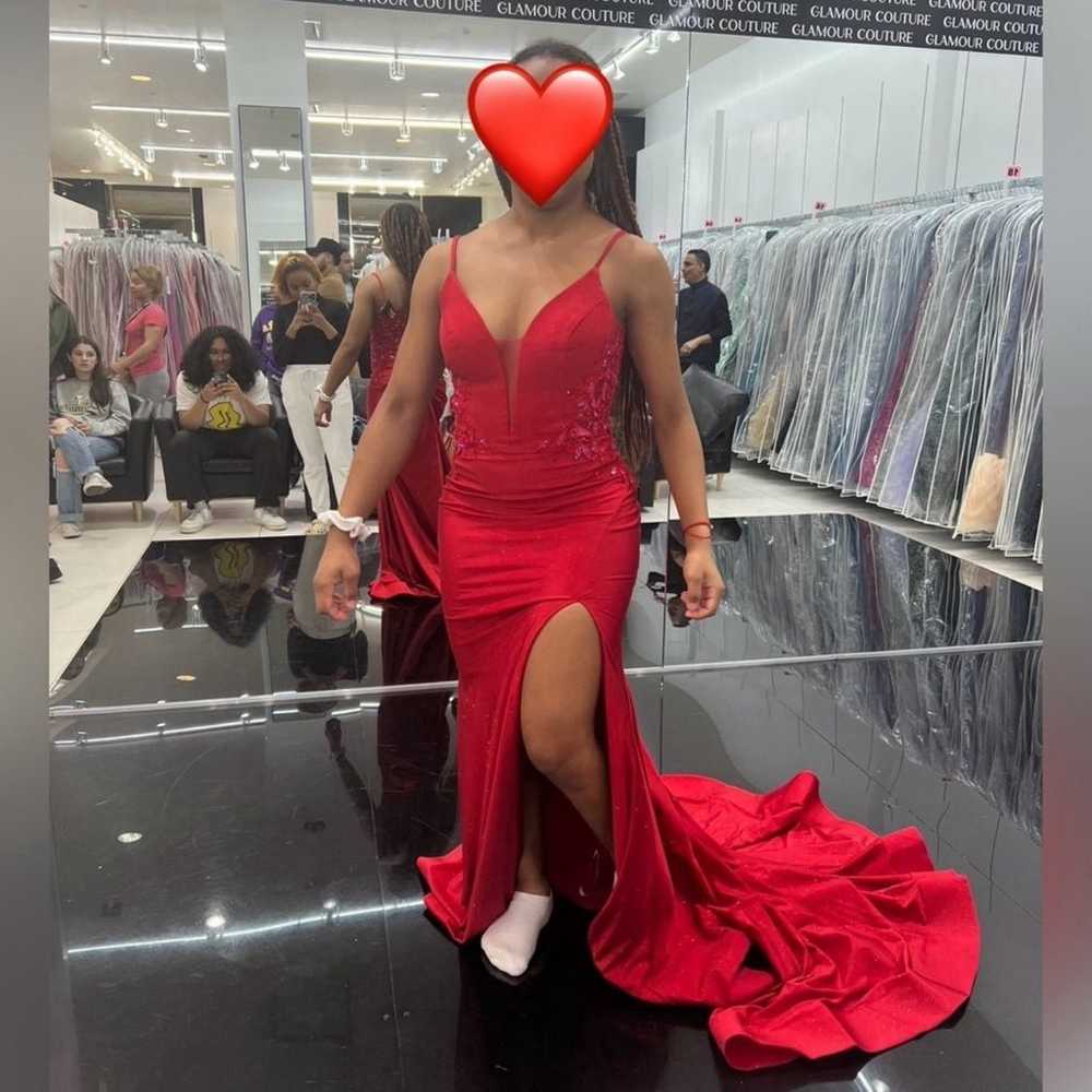 Red Prom Dress - image 3