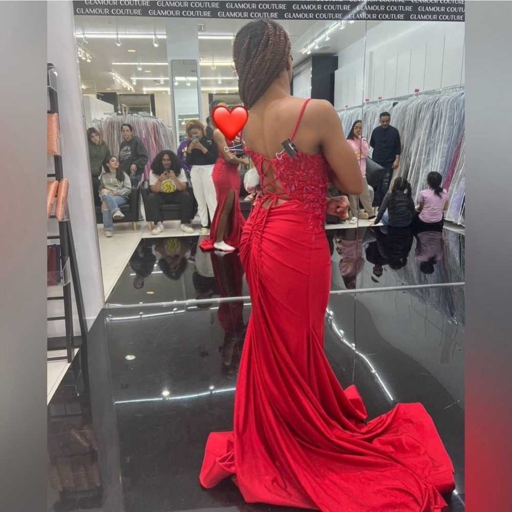 Red Prom Dress - image 4