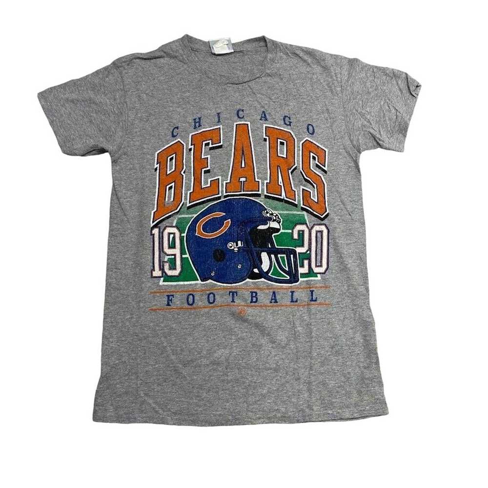 Chicago Bears Football Graphic Tee Thrifted Vinta… - image 1