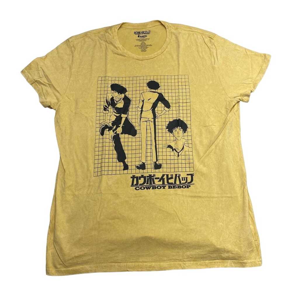 Cowboy Bebop Graphic Tee Thrifted Vintage Style S… - image 1