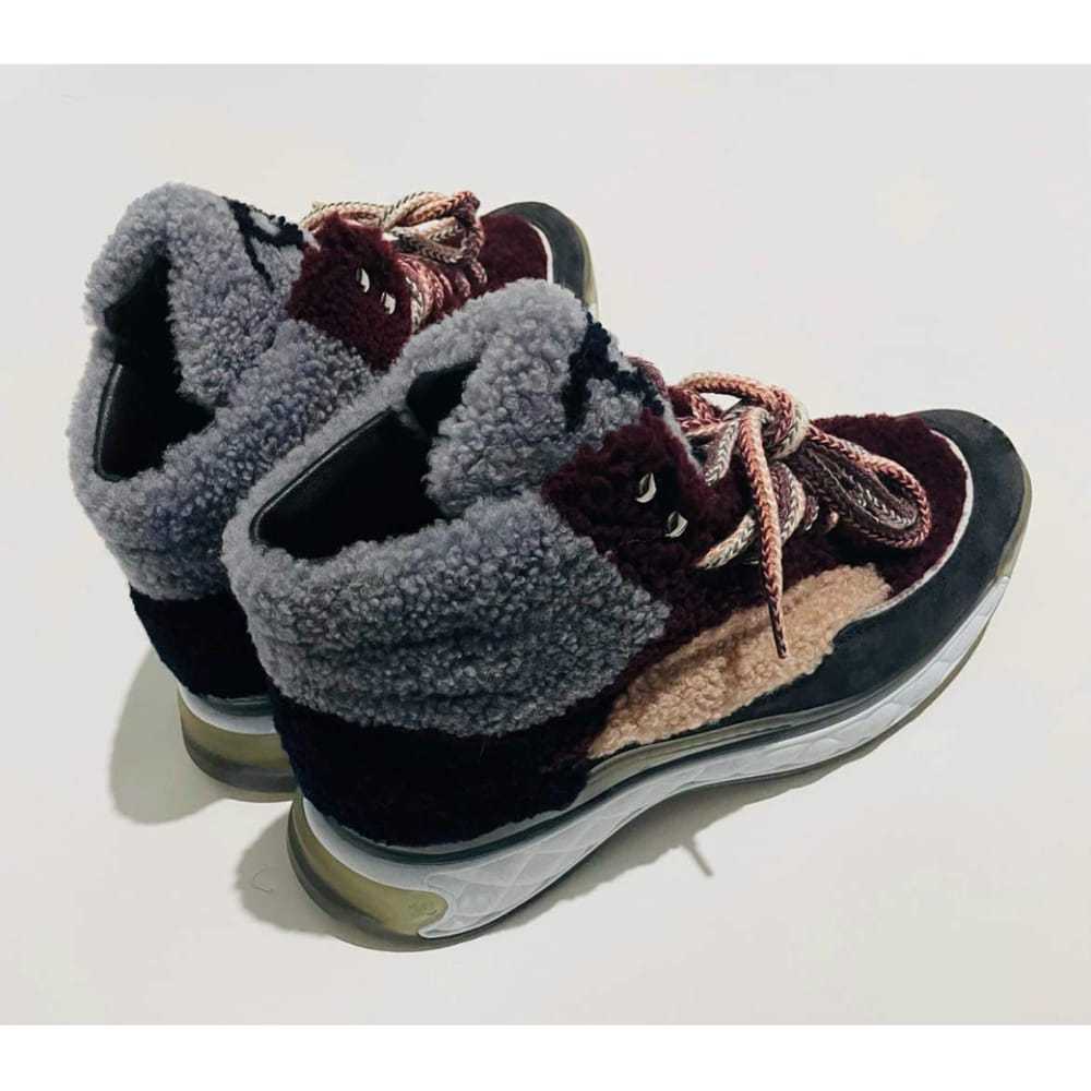 Chanel Shearling trainers - image 2