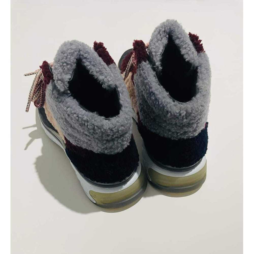 Chanel Shearling trainers - image 8