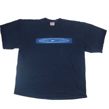 Vintage Nike Mini Swoosh Spellout Graphic T Shirt