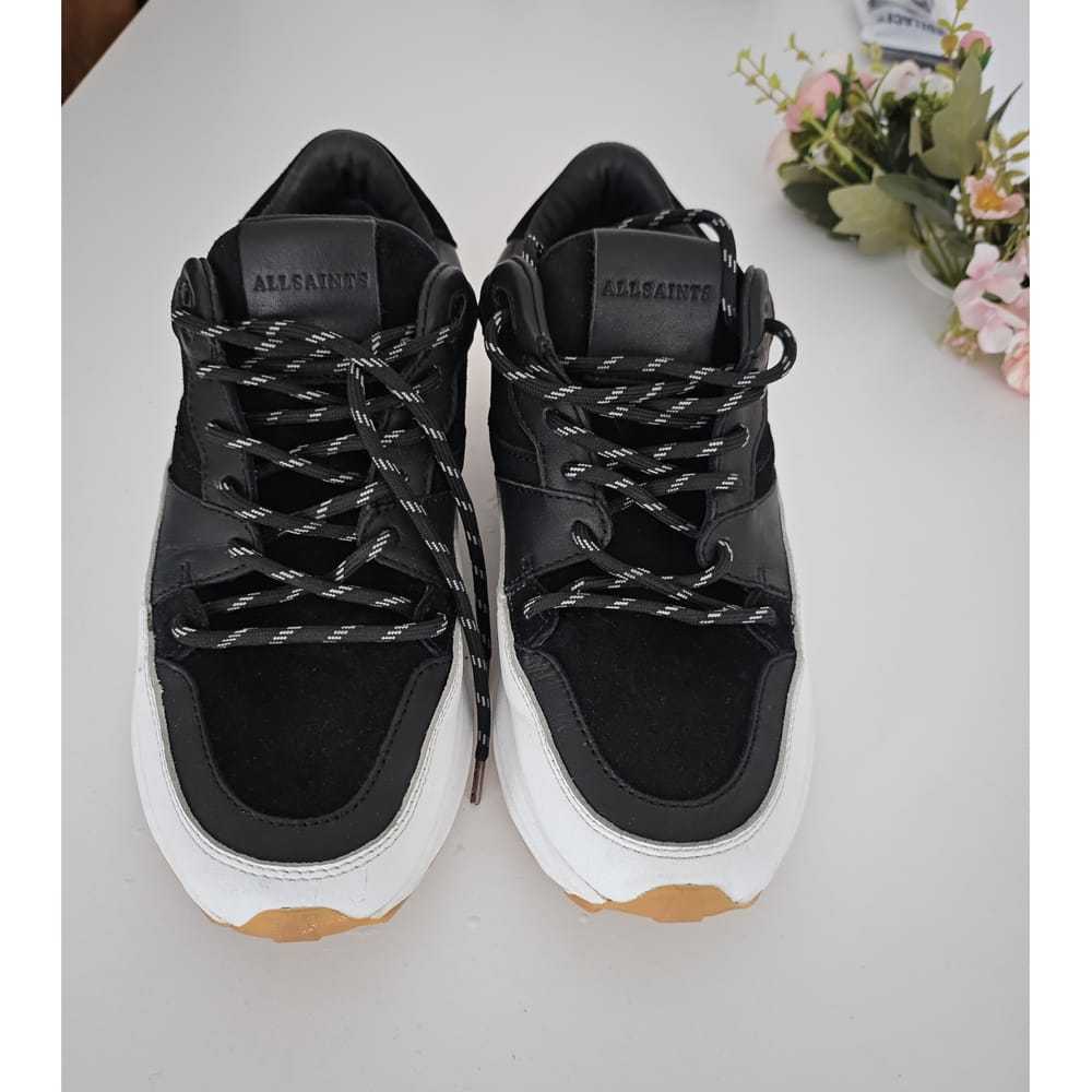 All Saints Leather low trainers - image 4