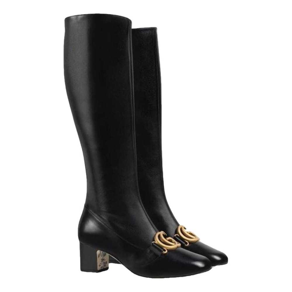 Gucci Leather riding boots - image 1