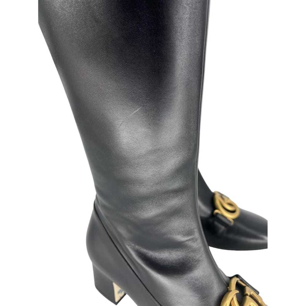 Gucci Leather riding boots - image 8