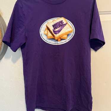 Shirt mens size small purple Nike Toast T Shirt s… - image 1