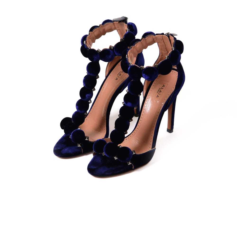 Alaïa Velvet heels - image 2