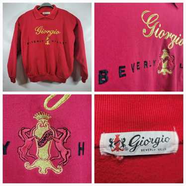 Beverly Hills VINTAGE GIORGIO BEVERLY HILLS RED EM