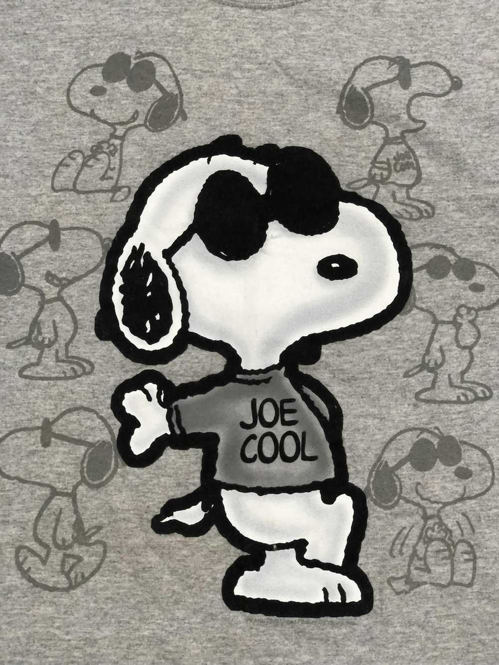 Peanuts × Vintage Y2K Peanuts Joe Cool Snoopy Tee - image 2