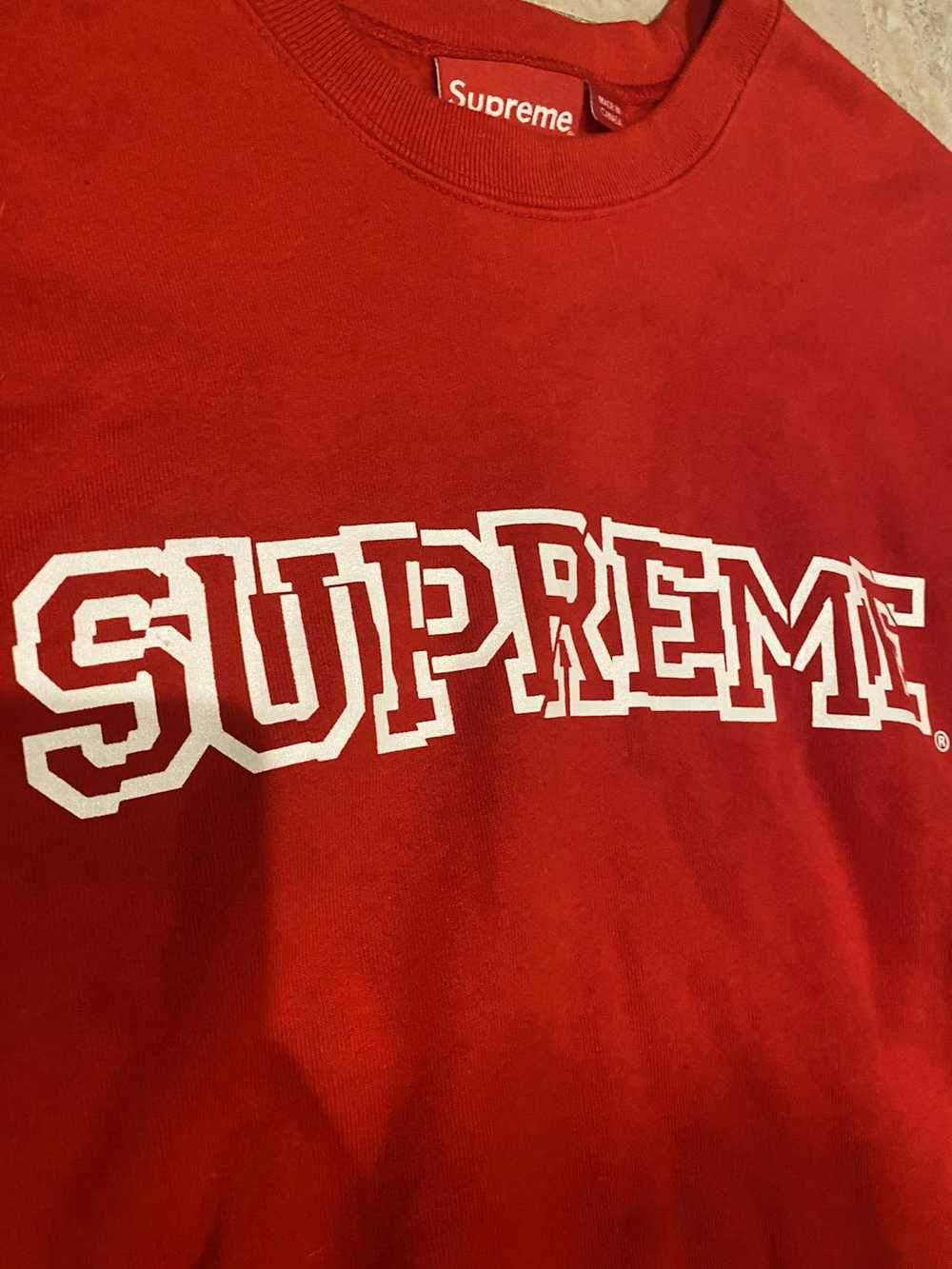 Supreme Supreme “Shattered Logo” sweatshirt crew … - image 2