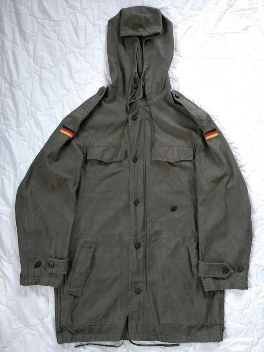 Bundeswehr Vintage 80s Germany Military Parka Jac… - image 1
