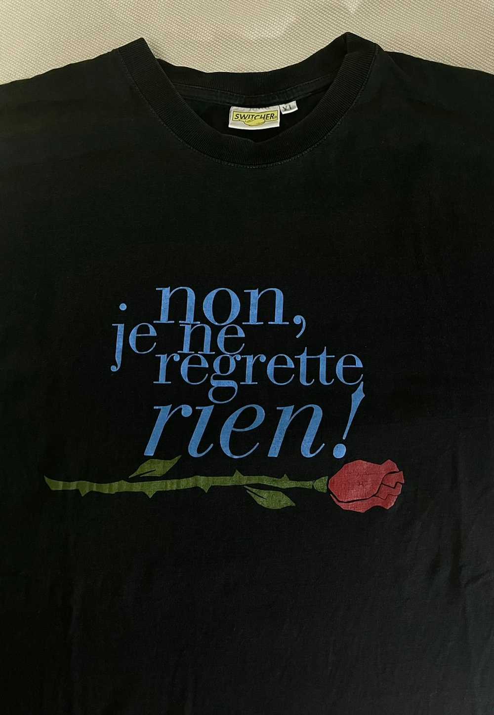 Tee Shirt × Vintage Vintage Switcher „non, je ne … - image 5