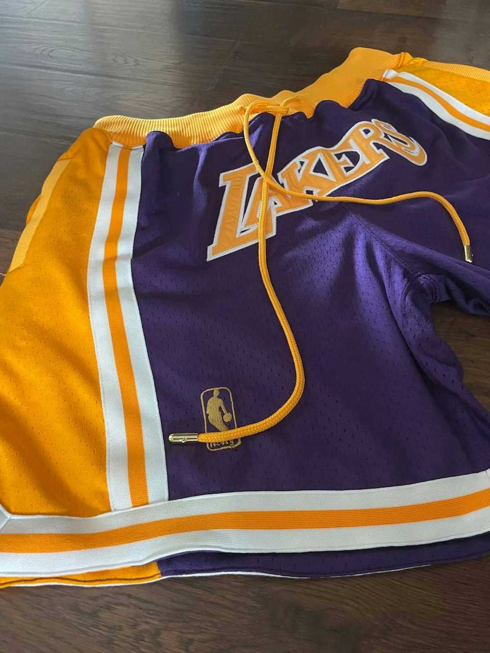 Just Don × L.A. Lakers × NBA Just Don laker shorts - image 3