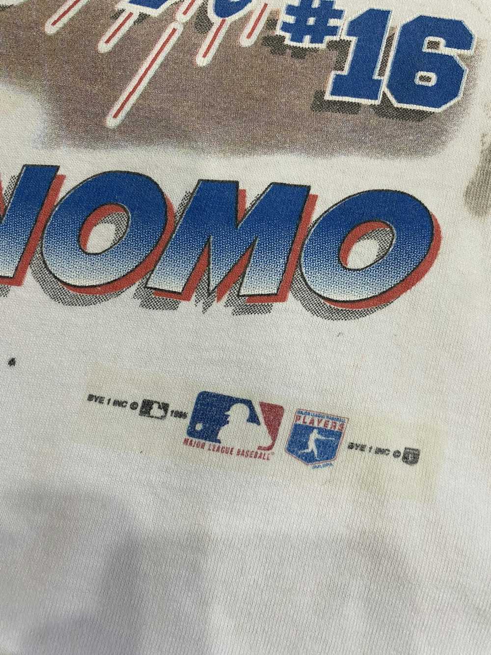 Vintage Vintage 90s LA Dodgers Hideo Nomo #16 - image 5