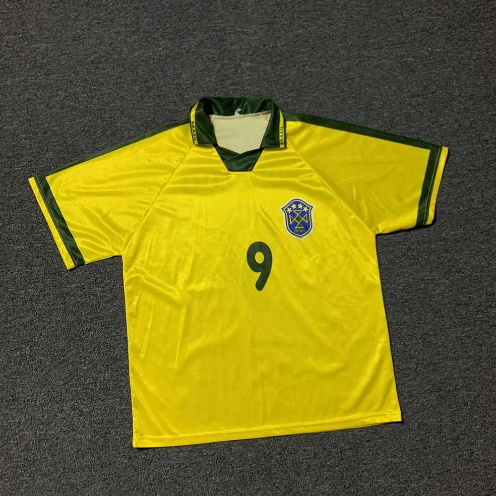 Soccer Jersey Soccer jersey vintage Ronaldo 9 Bra… - image 3