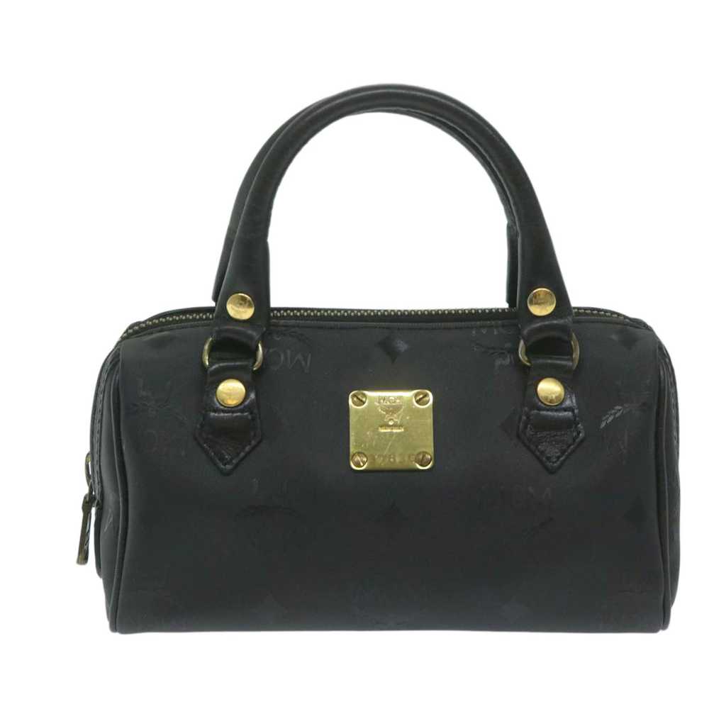 MCM MCM Vicetos Logogram Hand Bag Coated Canvas B… - image 2