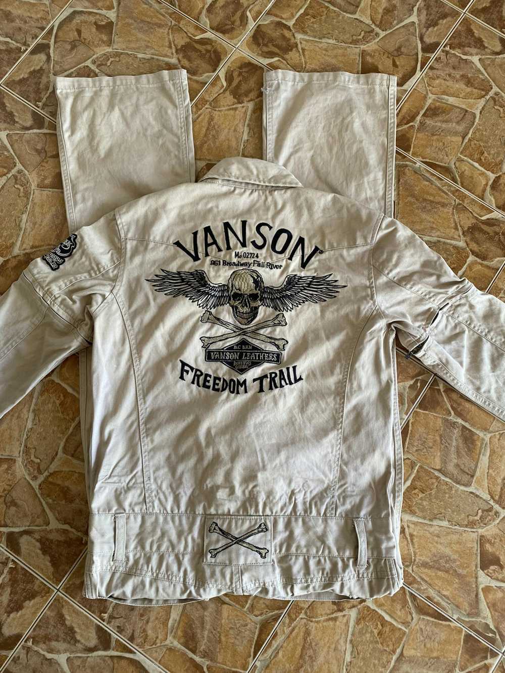 Vanson Leathers × Vintage Vintage Overalls Vanson… - image 3