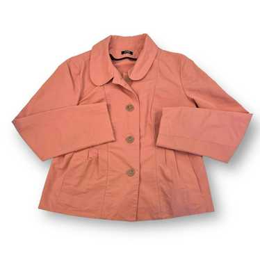 J.Crew J. Crew Pink Faille Maisy Jacket Size Small - image 1