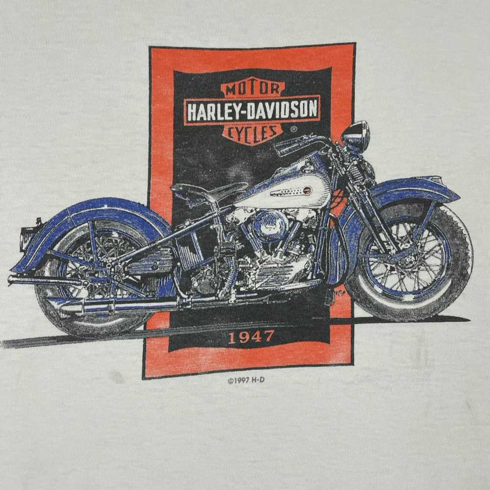Harley Davidson × Tee × Vintage 90s VTG HARLEY DA… - image 2