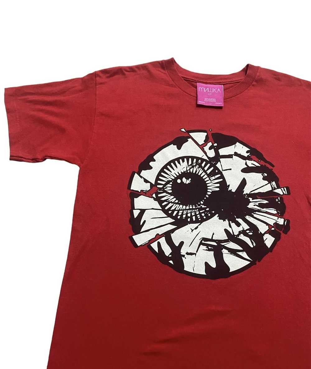 Mishka × Streetwear Mishka Illumination Crack Eye Printed Tshirt