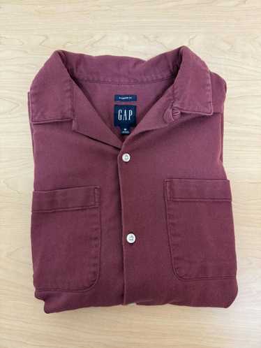 Gap Gap Button Up Shirt Short Sleeve Size Medium … - image 1