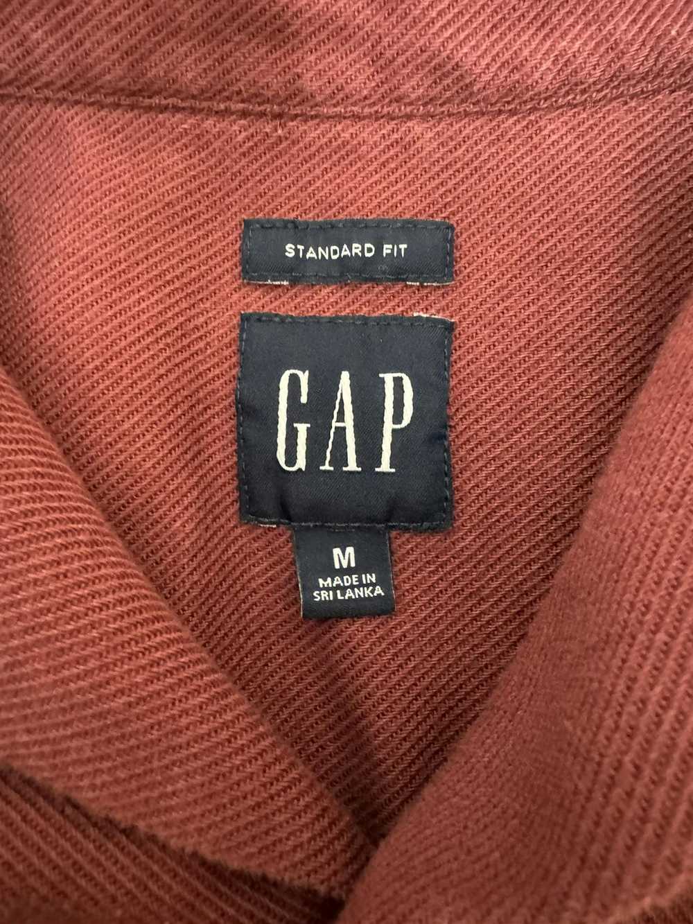 Gap Gap Button Up Shirt Short Sleeve Size Medium … - image 2