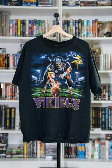 Liquid Blue Vintage Minnesota Vikings NFL Football