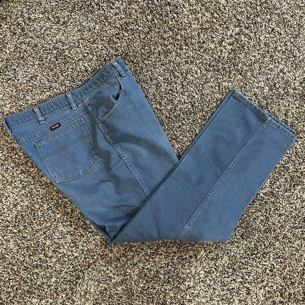 Vintage × Wrangler Vintage wrangler dress jeans - image 1