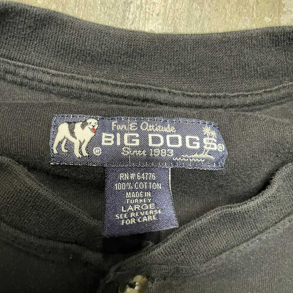 Designer Vintage 90s Shirt Mens Large Big Dogs He… - image 4