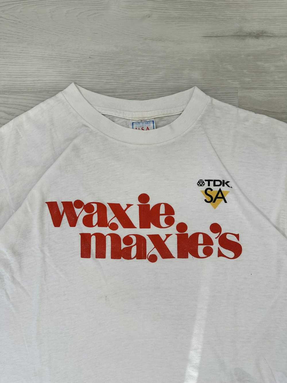 Vintage 1980S WAXIE MAXIES TEE - image 2